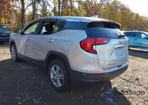 2018 GMC Terrain Sle из США, поврежденный, VIN 3GKALTEV0JL150233